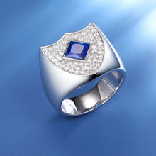 Cargar imagen en el visor de la galería, Anillo Moissanitas-Plata Ley 925
