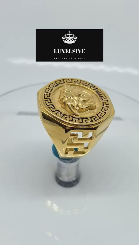 Anillo Logo Versace