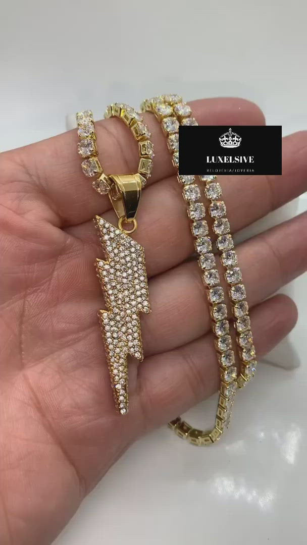 Cadena Tennis Chain + Dije